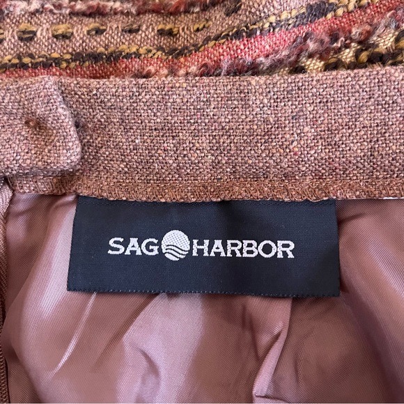 Sag Harbor Brown fringe Embellished Maxi Skirt - Picture 7 of 8